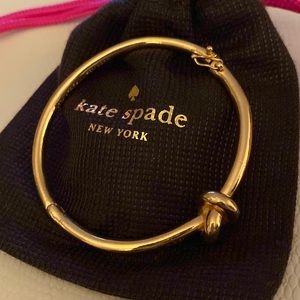 Kate Spade gold knot bangle